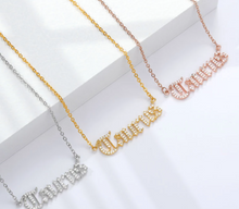 Load image into Gallery viewer, ✦⋆☾ Icy Zodiac Necklace ☽⋆✦
