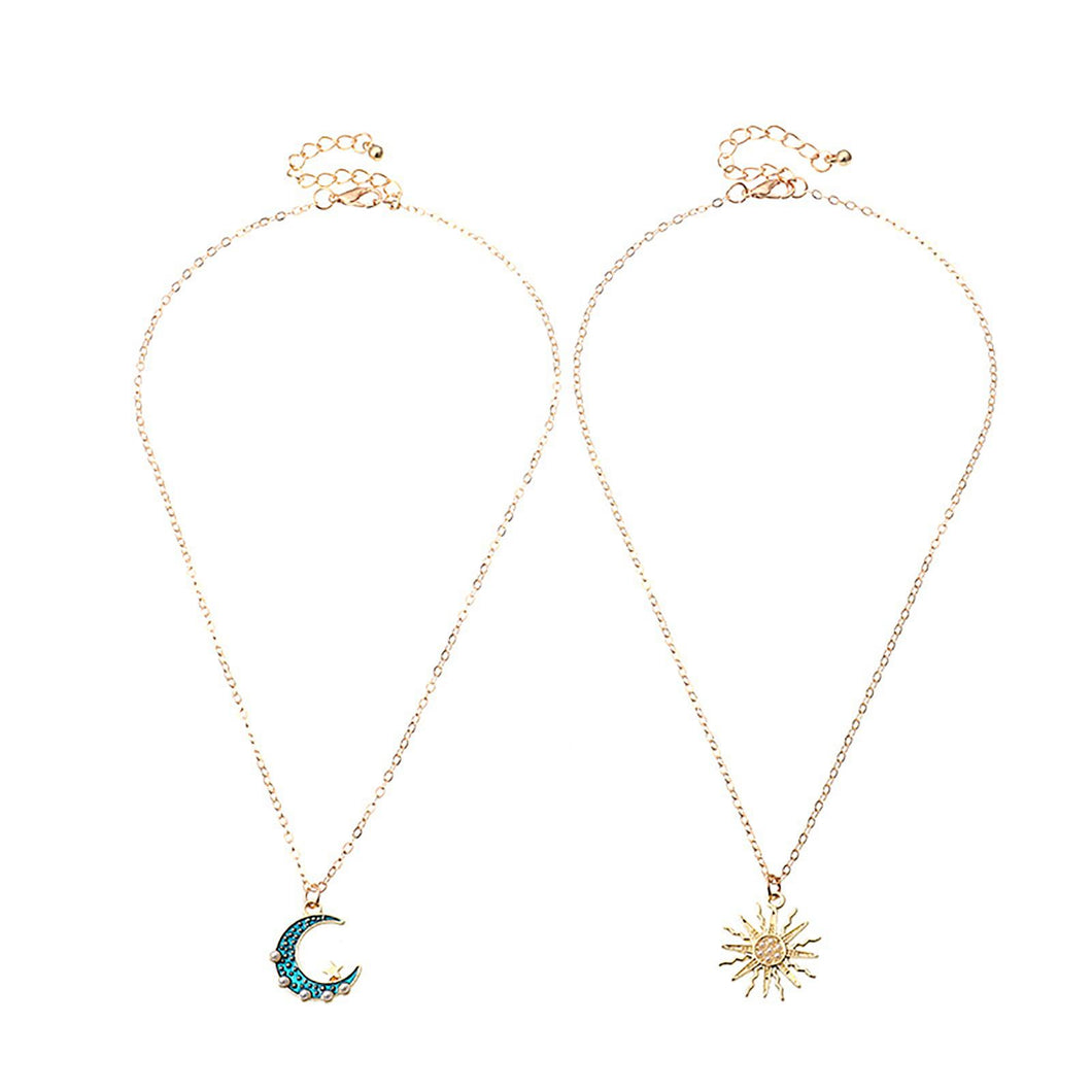 ✼ Sun and Moon Necklace ☽