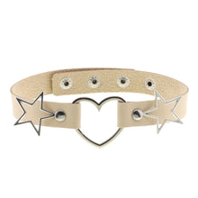 Load image into Gallery viewer, ♡ Five-Pointed Star Heart Choker ♡
