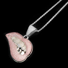 Load image into Gallery viewer, 💋 Sexy Lip Biting Hip Hop Pendant 💋
