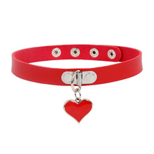 Load image into Gallery viewer, ♡ Heart Pendant Choker 2 ♡
