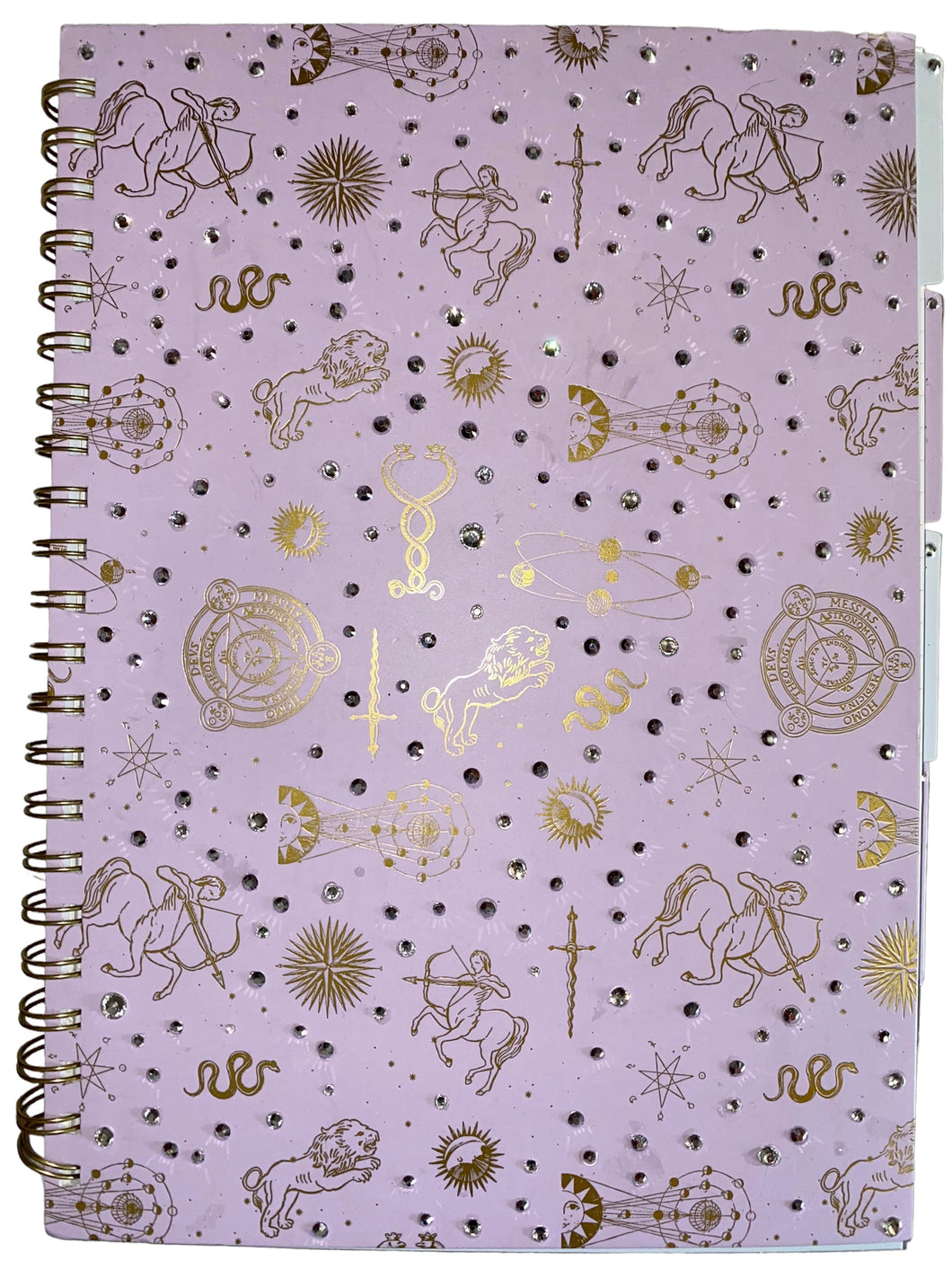 Astrology Diamonte Notebook