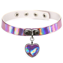 Load image into Gallery viewer, ♡♥ Holographic Heart Pendant ♥♡
