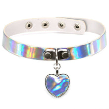 Load image into Gallery viewer, ♡♥ Holographic Heart Pendant ♥♡
