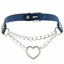 Load image into Gallery viewer, ♡ Heart Chain Choker ♡
